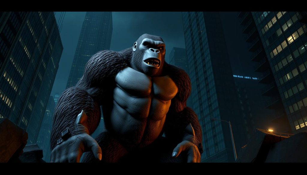 กราฟิก 3D เกม PG คิง คอง